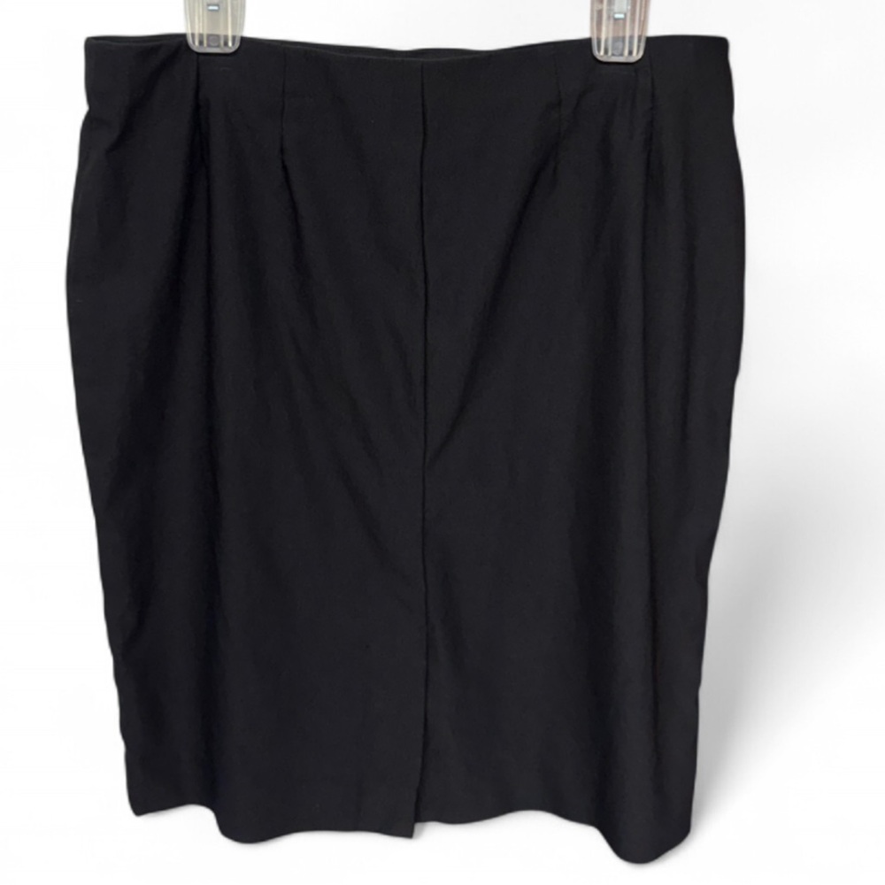 Charter Club Black Pencil Skirt - Size 12 - Picture 9 of 10